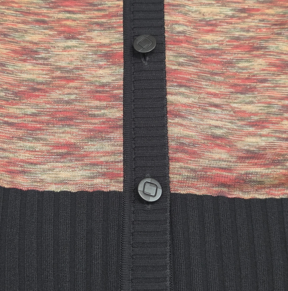 Exclusively Misook Button Down Knit Cardigan M/L - image 5